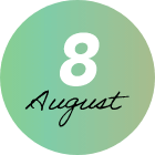 8月 August